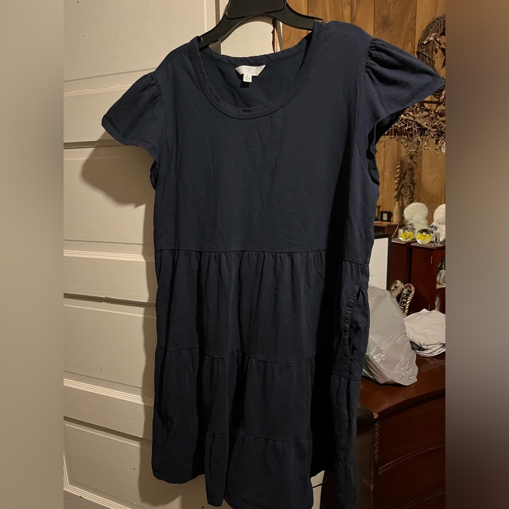 Dark blue dress